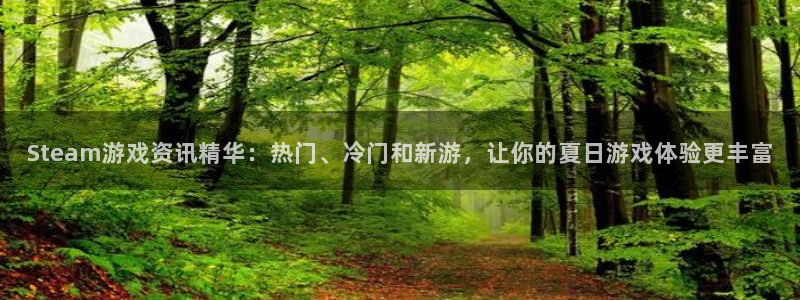 蓝冠娱乐4主管：Steam游戏资讯精华：热门、冷门和新游，让